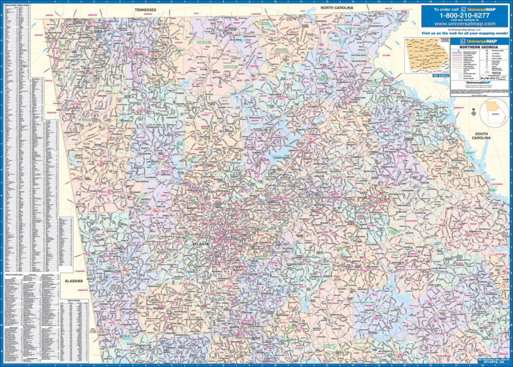 Map Of Georgia And North Carolina Maping Resources - Bank2home.com