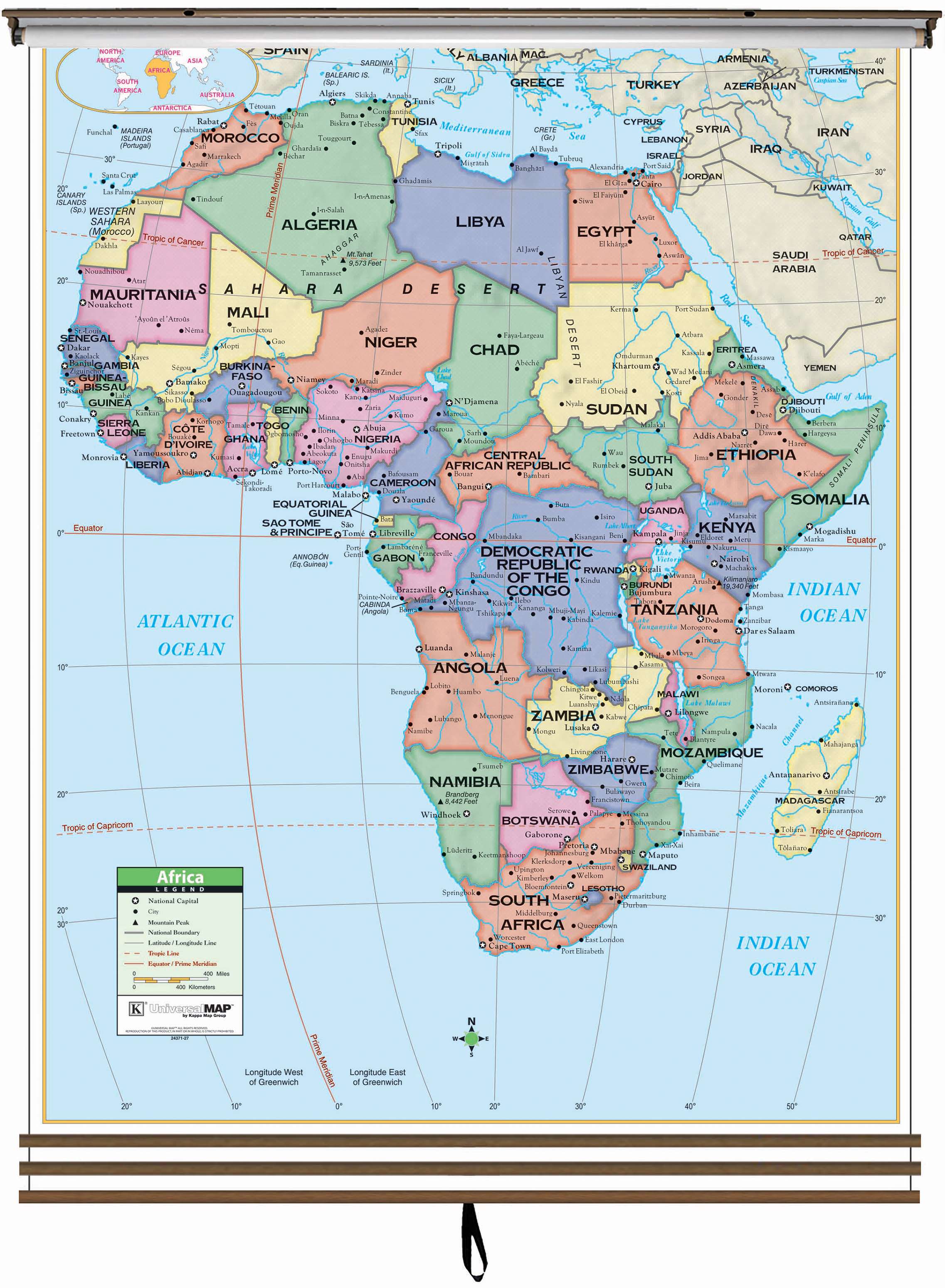 Map Of The Eastern Hemisphere Color 2018