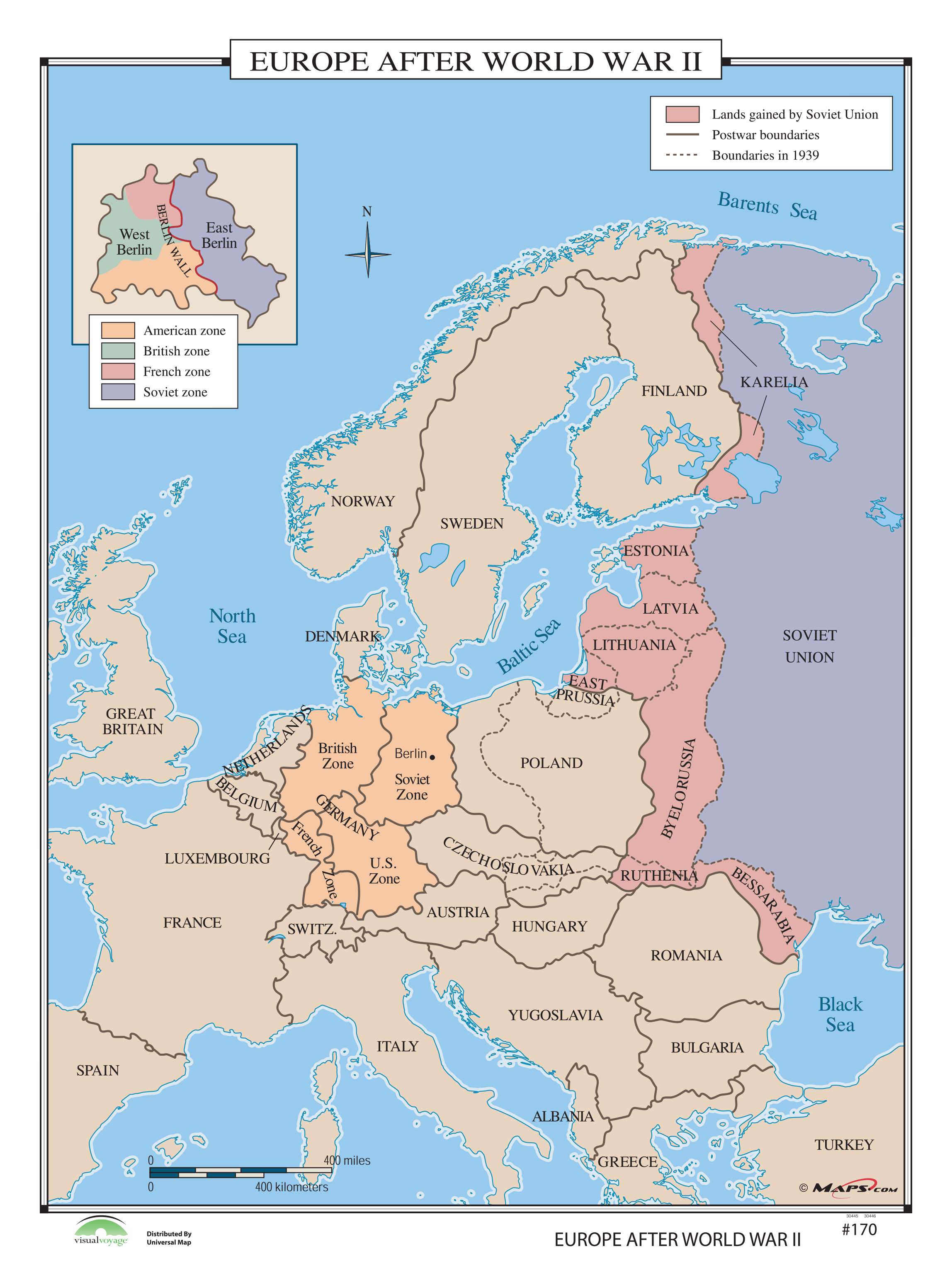 Map Of Europe Before And After World War 2